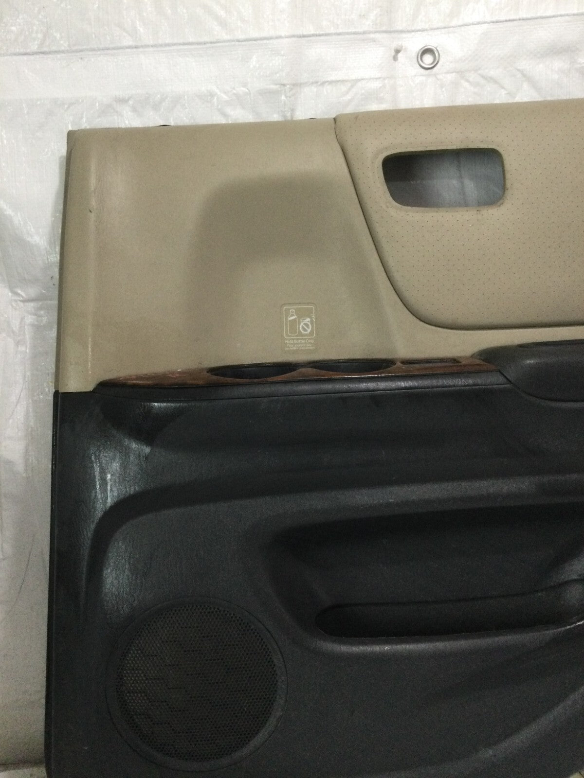 2001-2003 Toyota Highlander Rear Right Passenger Door Trim Panel OEM (Cut Mark )