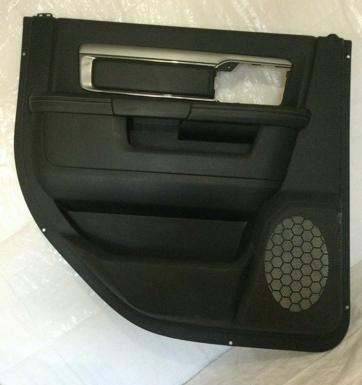 2016-2017 Dodge Ram 1500 Crew Cab Door Panel Trim Rear Left LH Black OEM