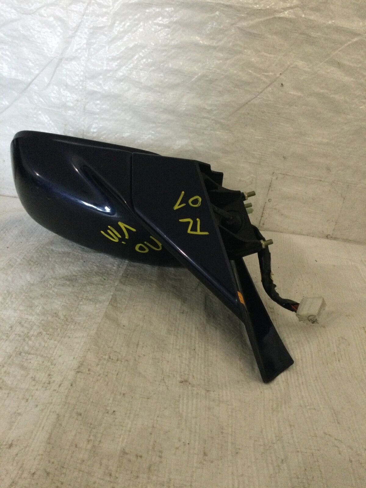 2007 Acura TL Side View Door Mirror Left Driver Side OEM NO GLASS
