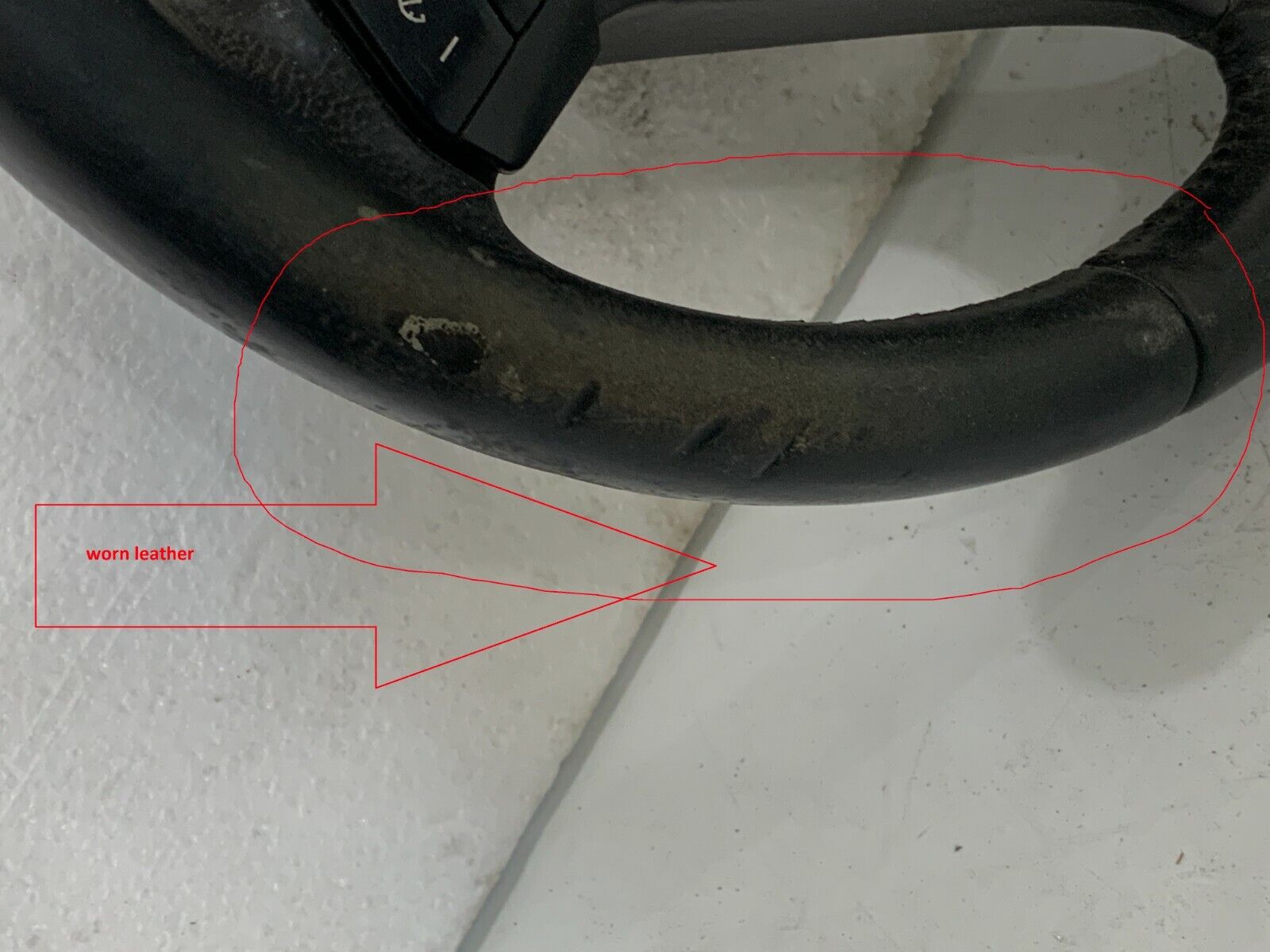 2001-2009 Volvo S60 Black Leather Steering W/ Control Buttons OEM 