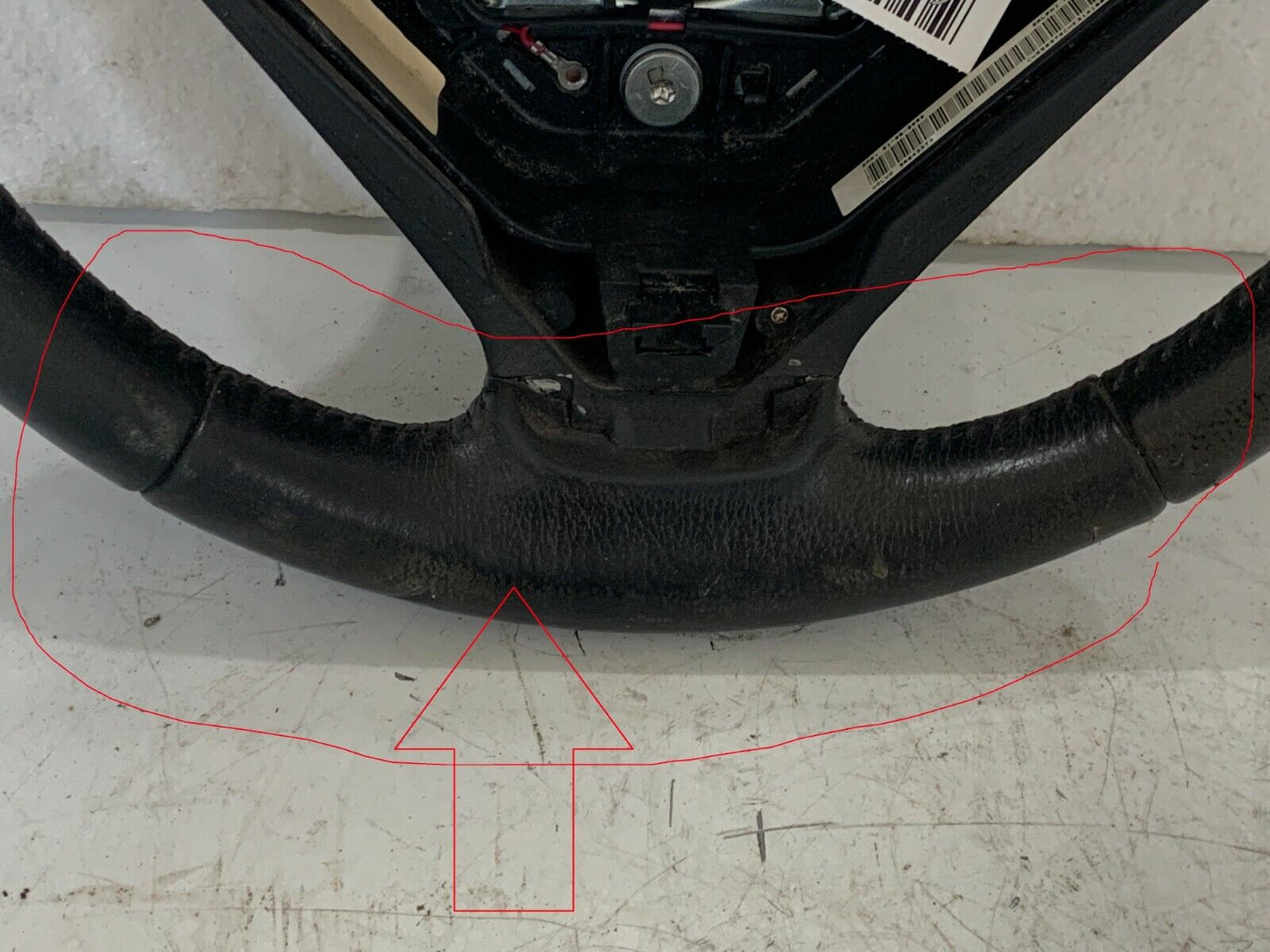 2001-2009 Volvo S60 Black Leather Steering W/ Control Buttons OEM 