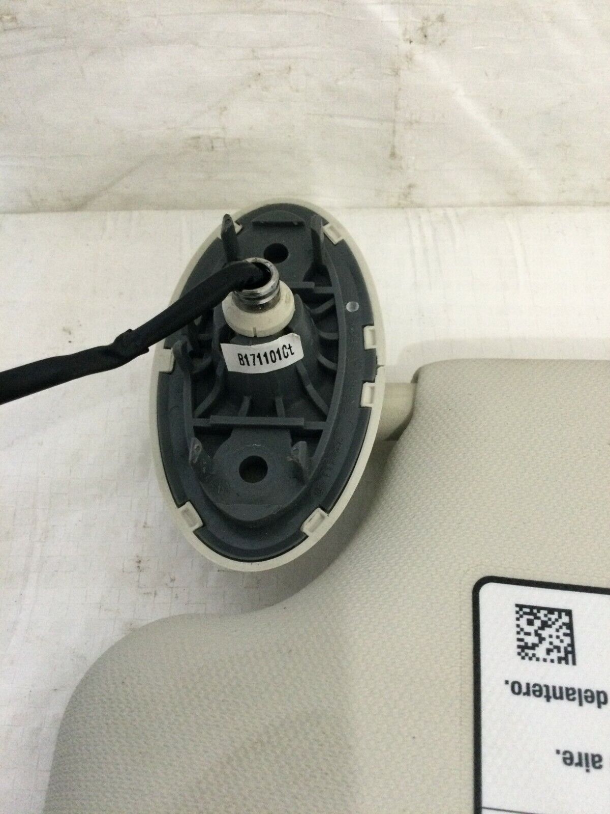 2018 Ford Escape Illuminated Right Passenger Sun Visor OEM