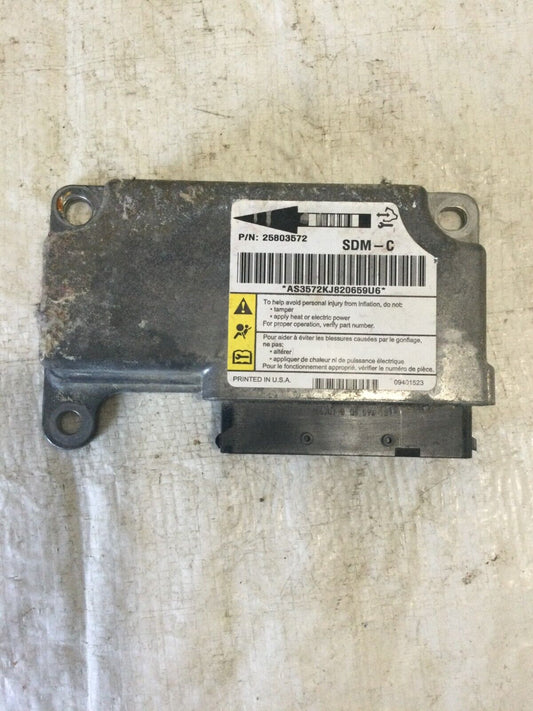 2008 GMC Sierra 2500HD  Left  Front Side  Seat SRS  Module  25803572 OEM