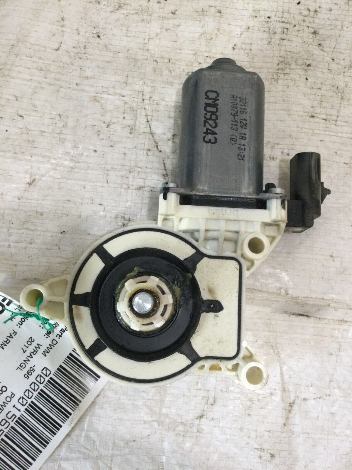 2017 Jeep Wrangler   Front Left Power Motor Window CM09243 OEM