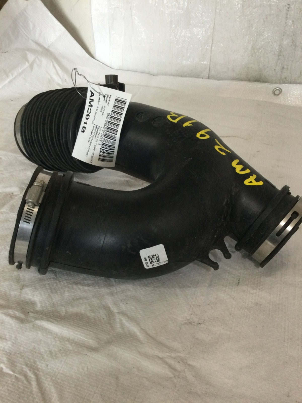 2023 Ford F-150 F150 3.5L Air Cleaner Intake Tube Hose OEM ML34-9B642-C