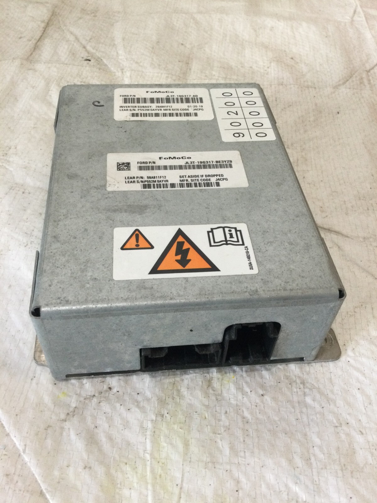 2018-2020 Ford F-150 F150 Power Converter Inverter OEM JL3T19G317AD