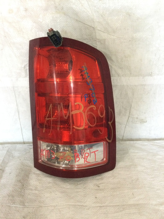 2007-2013 GMC Sierra 1500 Right Passenger Side Tail Light OEM 25958485