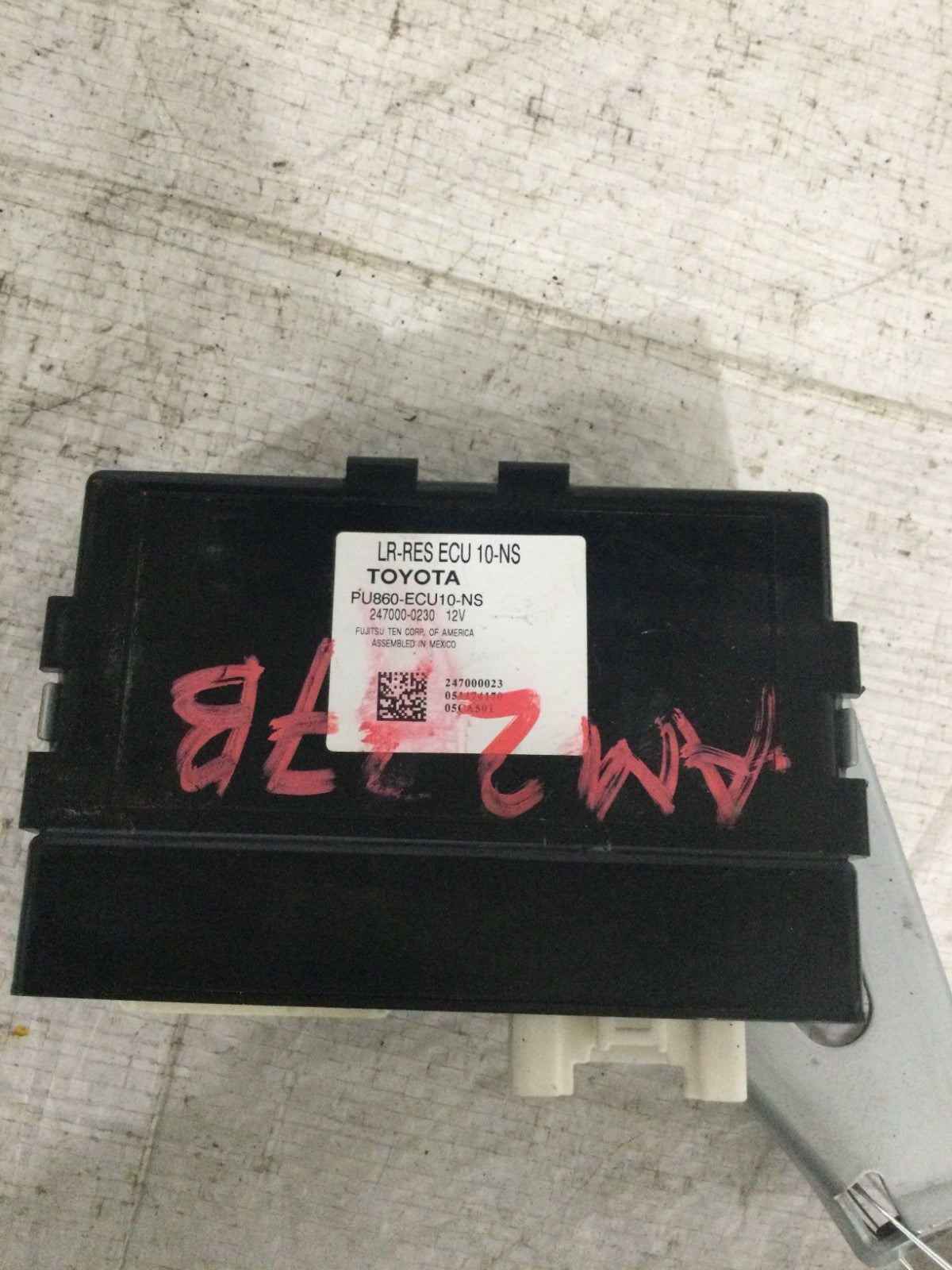 2017 Toyota Corolla Remote Start Control Module OEM PU860-ECU10-NS