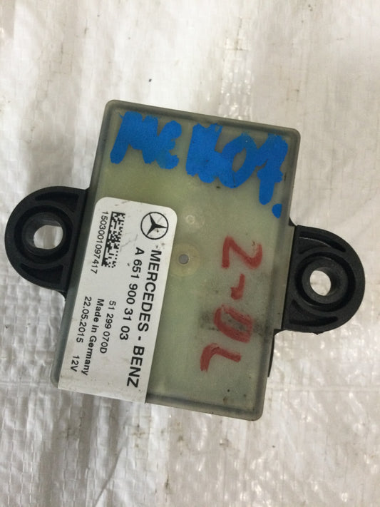 2012 Mercedes Benz Sprinter 2500 Glow Plug Relay Control Module Unit A6519003103