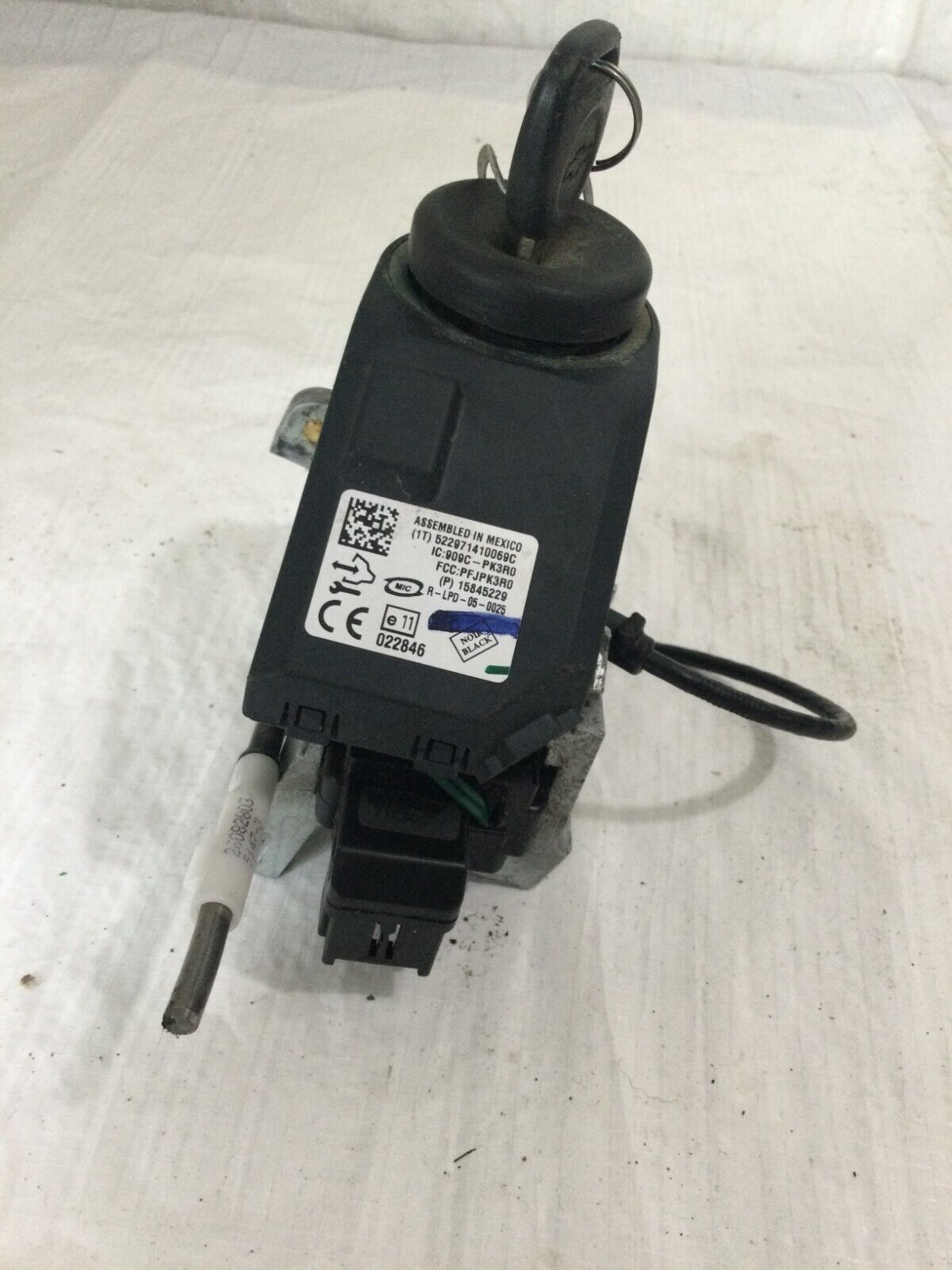 2007-2009 Cadillac Esclade ESV Ignition Immobilizer Anti-Theft Module W/ Key OEM