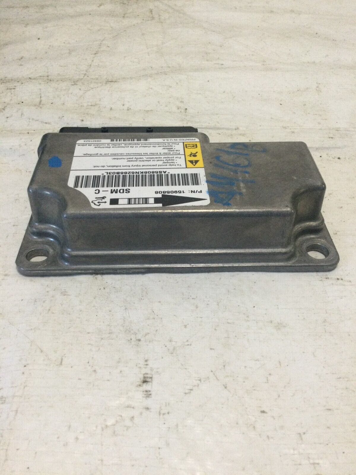 2007-2009 Cadillac Escalade ESV SRS Module 20823460 OEM
