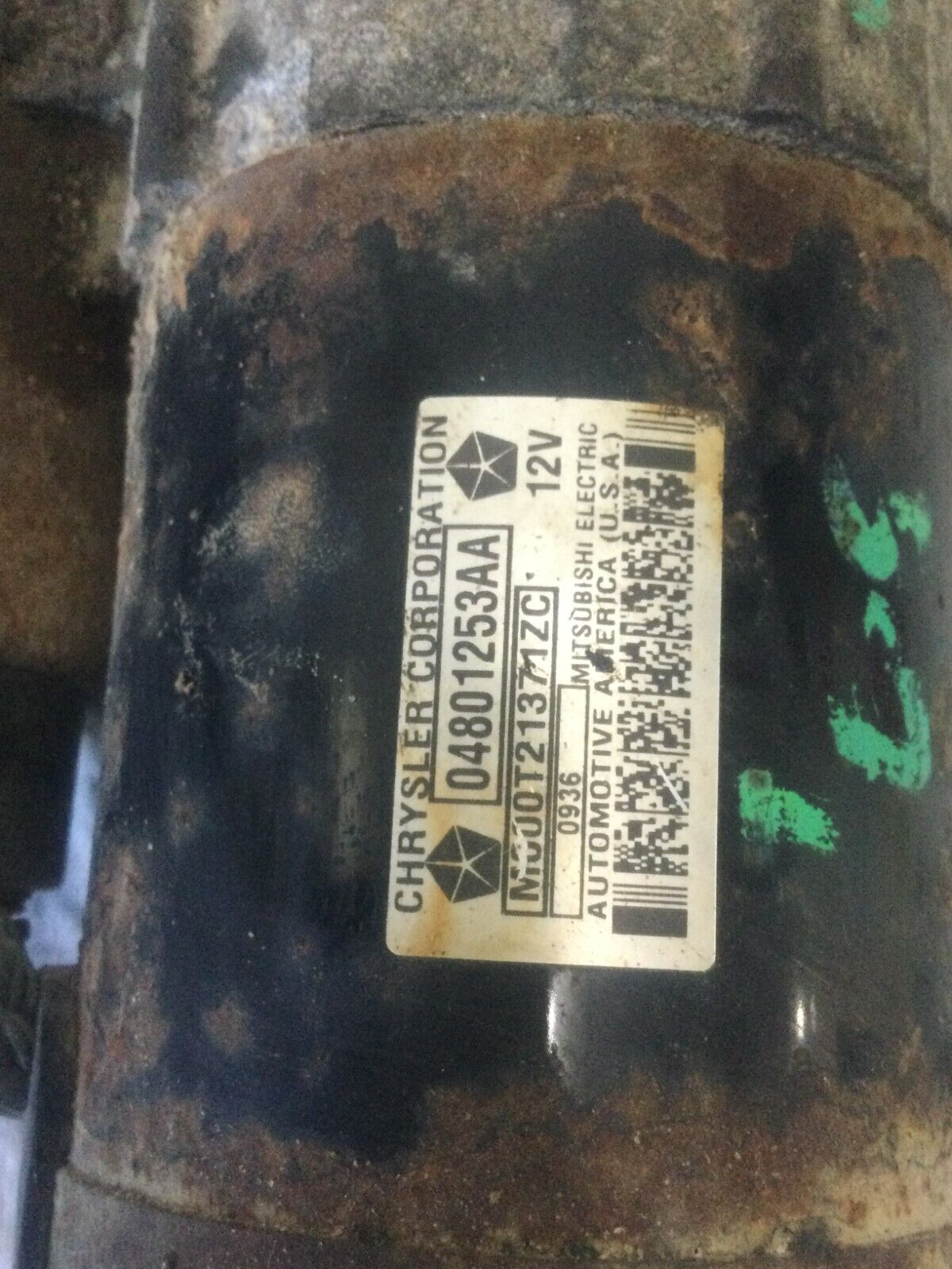 2005 -2008 Dodge RAM 1500 Engine Starter Motor OEM  04801253AA 5.7L