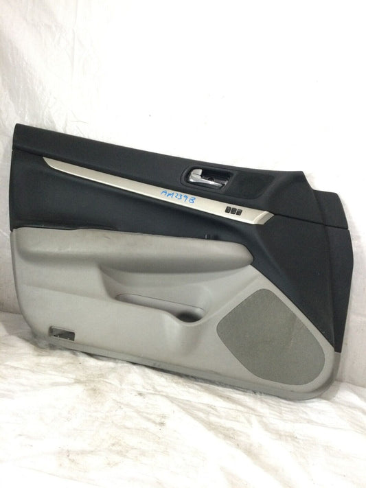 2007 Infiniti G35 Base Sedan Front Left Door Trim Panel OEM