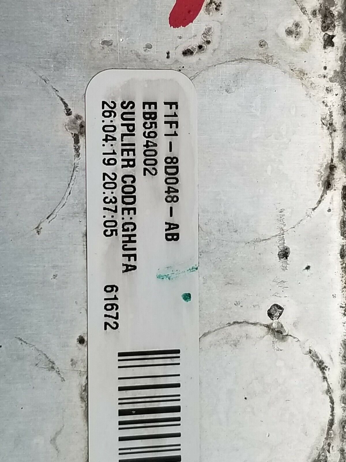 2019 Ford Escape Intercooler 2.0L F1F18D048AB OEM