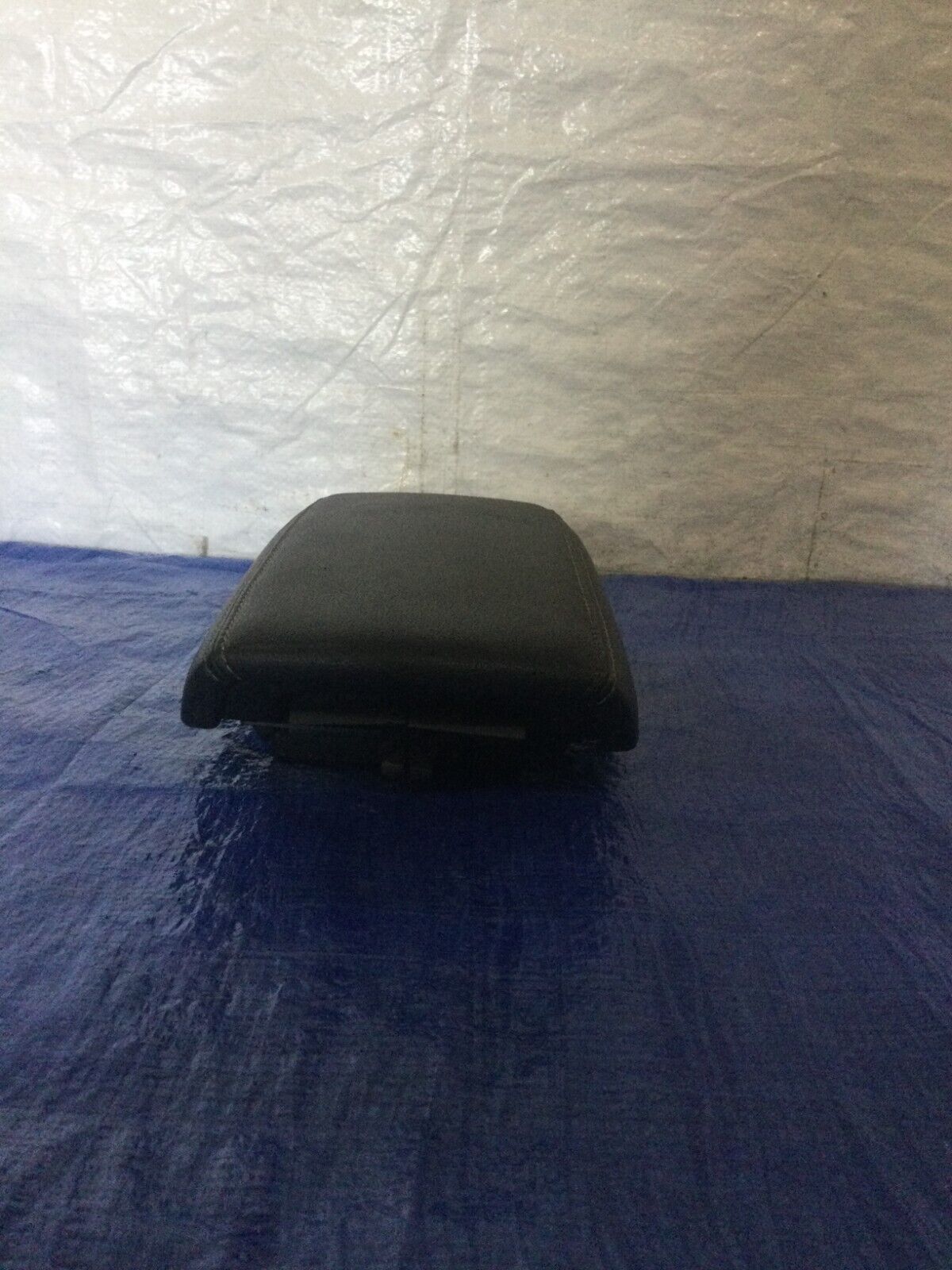2017-2019  Ford Escape Center Console Lid Armrest Black Stitch Leather
