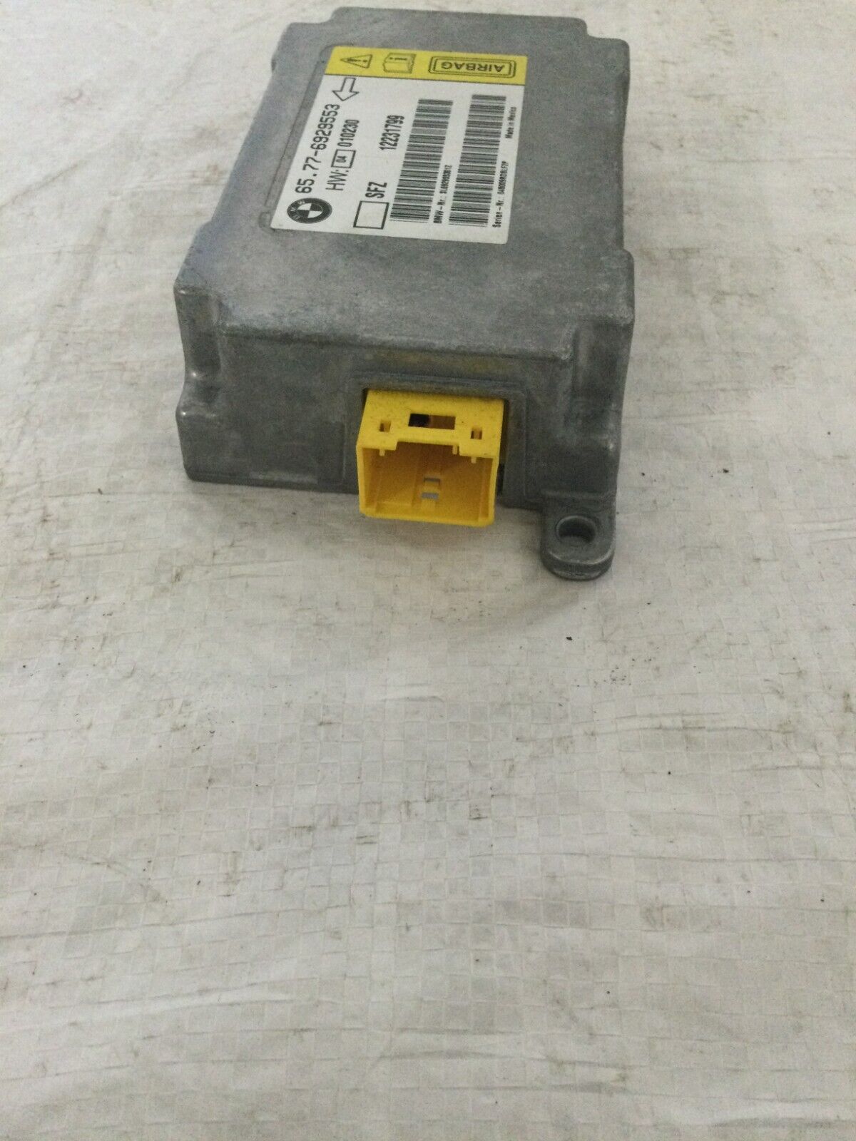  2004 BMW 745i E65/E66 SRS Control Module OEM 6929553