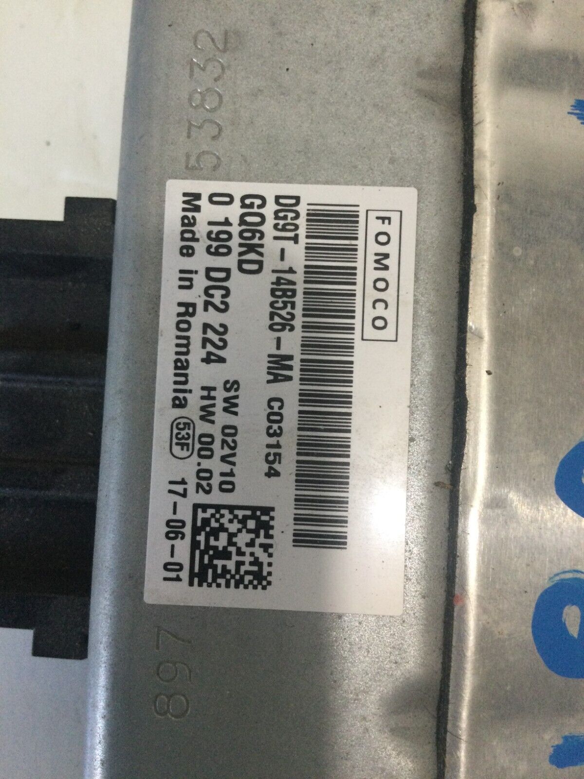 2017-2019 Ford F-150 Power Supply Voltage Stabilizer Module Unit DG9T-14B526-MA