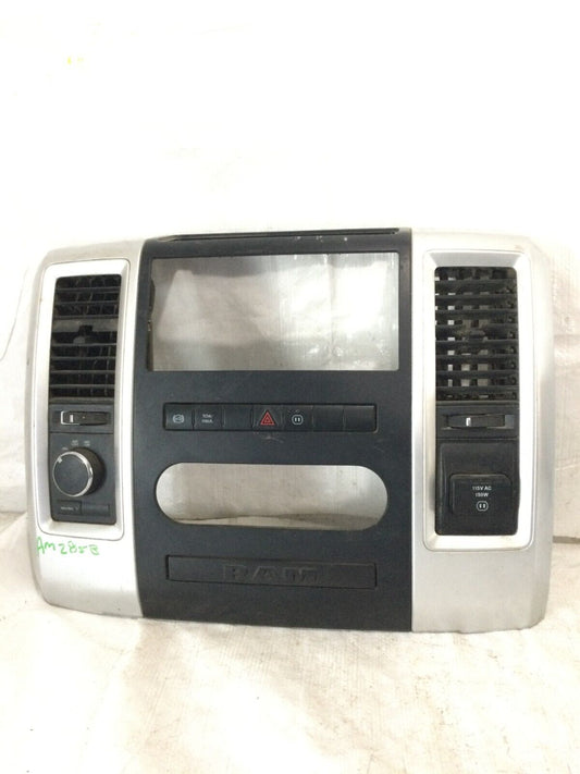 2011 Dodge Ram 3500 Radio Trim Bezel 1KZ311SDAC OEM
