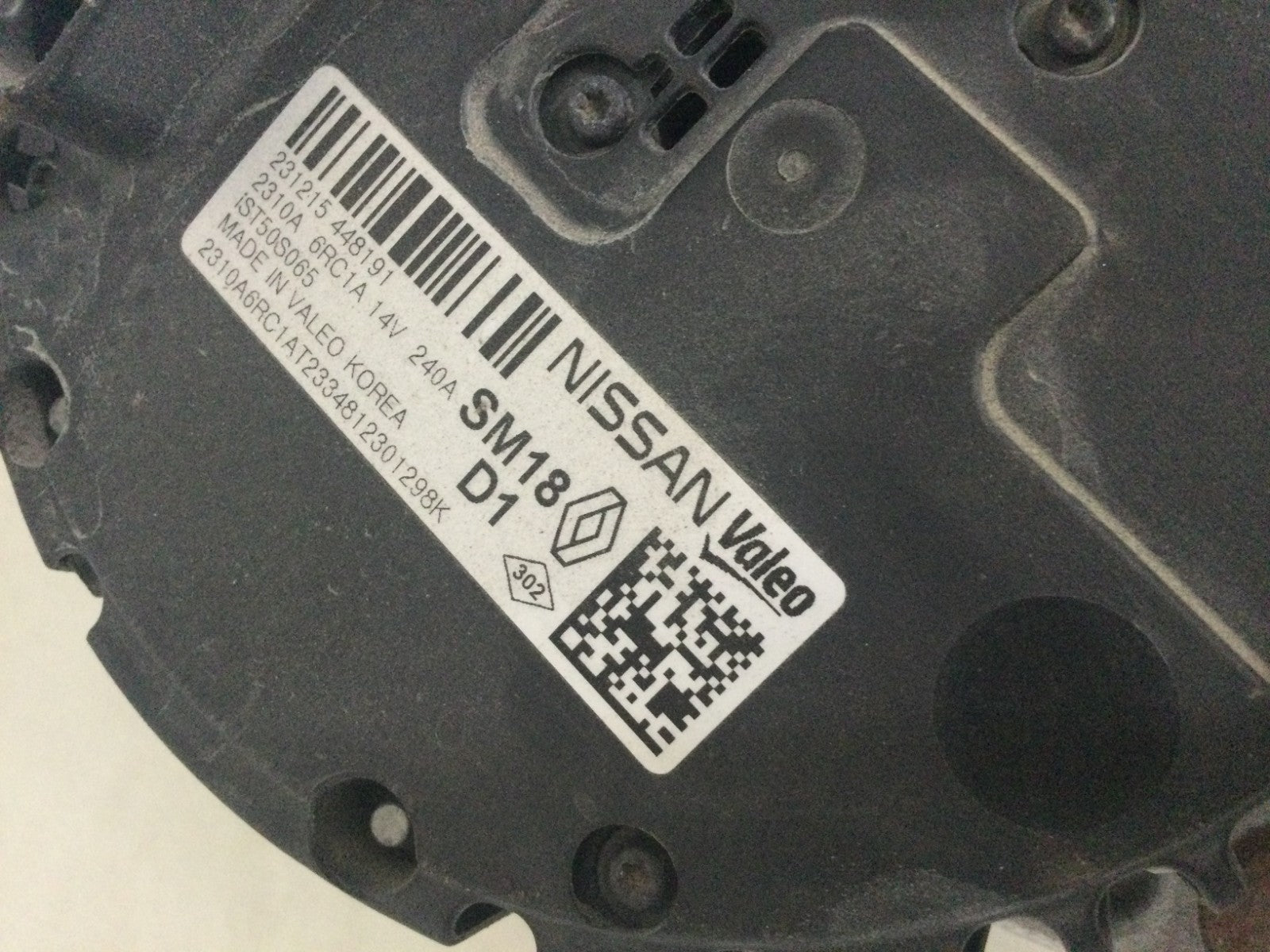 2024 Nissan Rogue 1.5L Alternator OEM 2310A 6RC1A