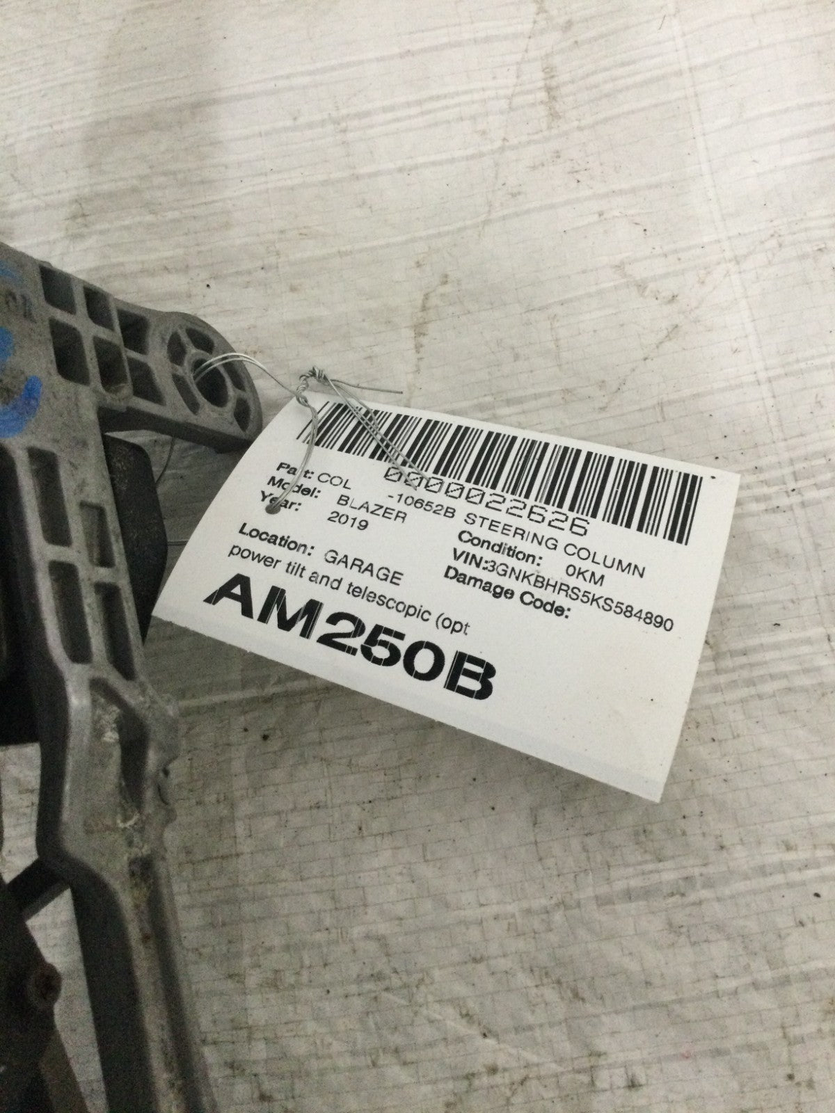 2019 Chevrolet Blazer Steering Column OEM 84401500