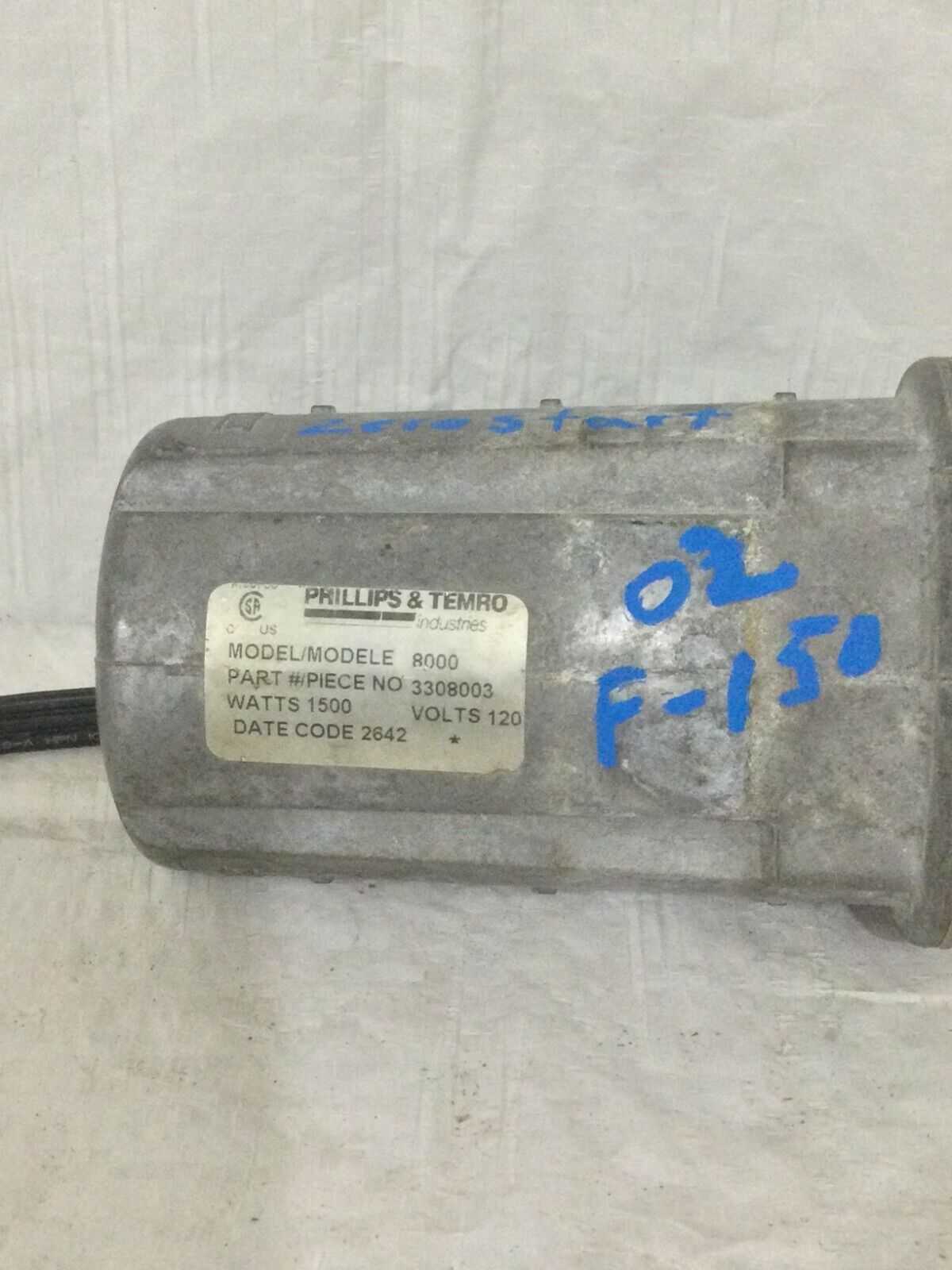 2002 Ford F-150 F150 Philips & Temro Heater Assembly OEM