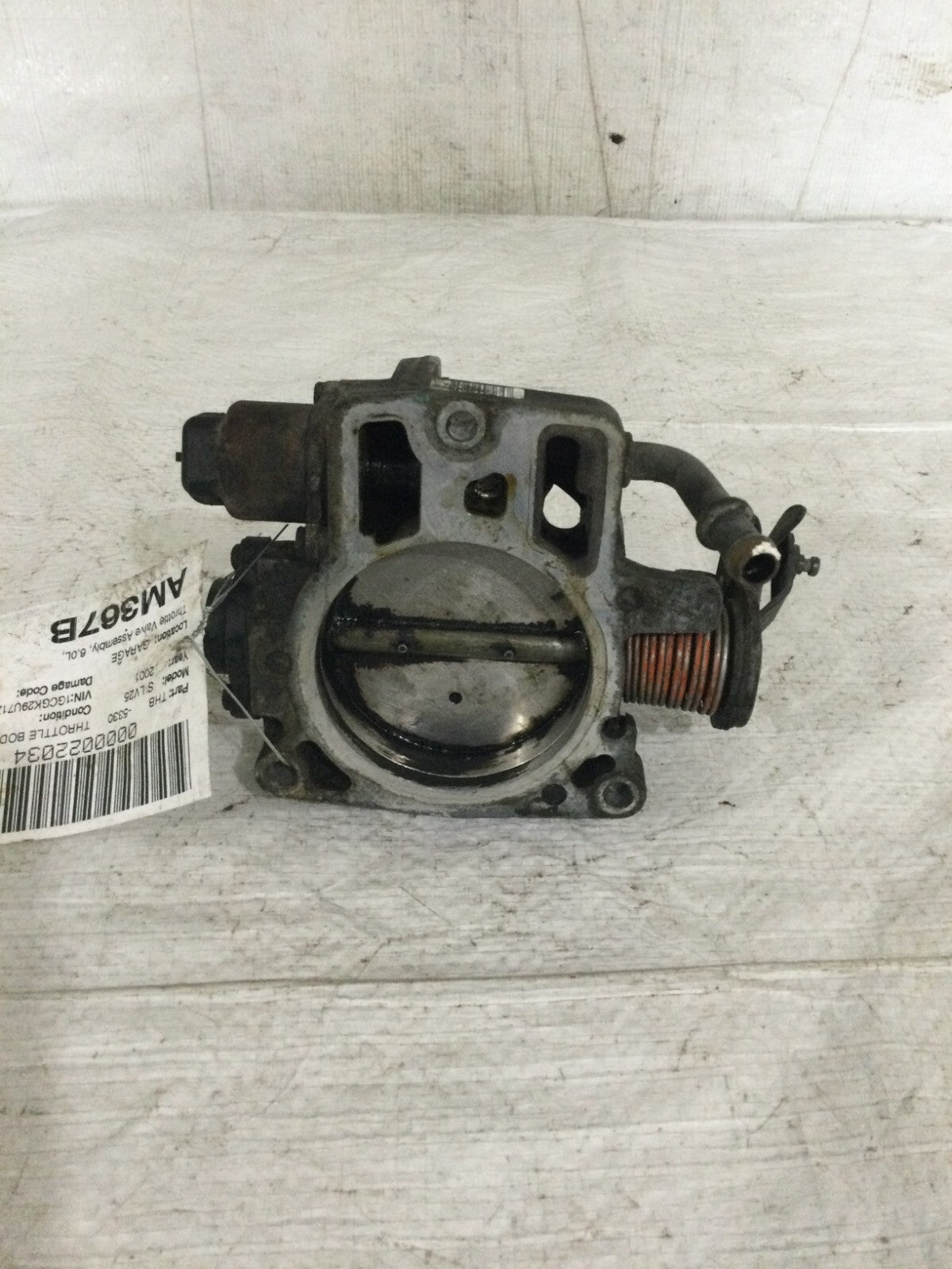 2001 Chevrolet Silverado 1500 Throttle Body Valve Assembly OEM
