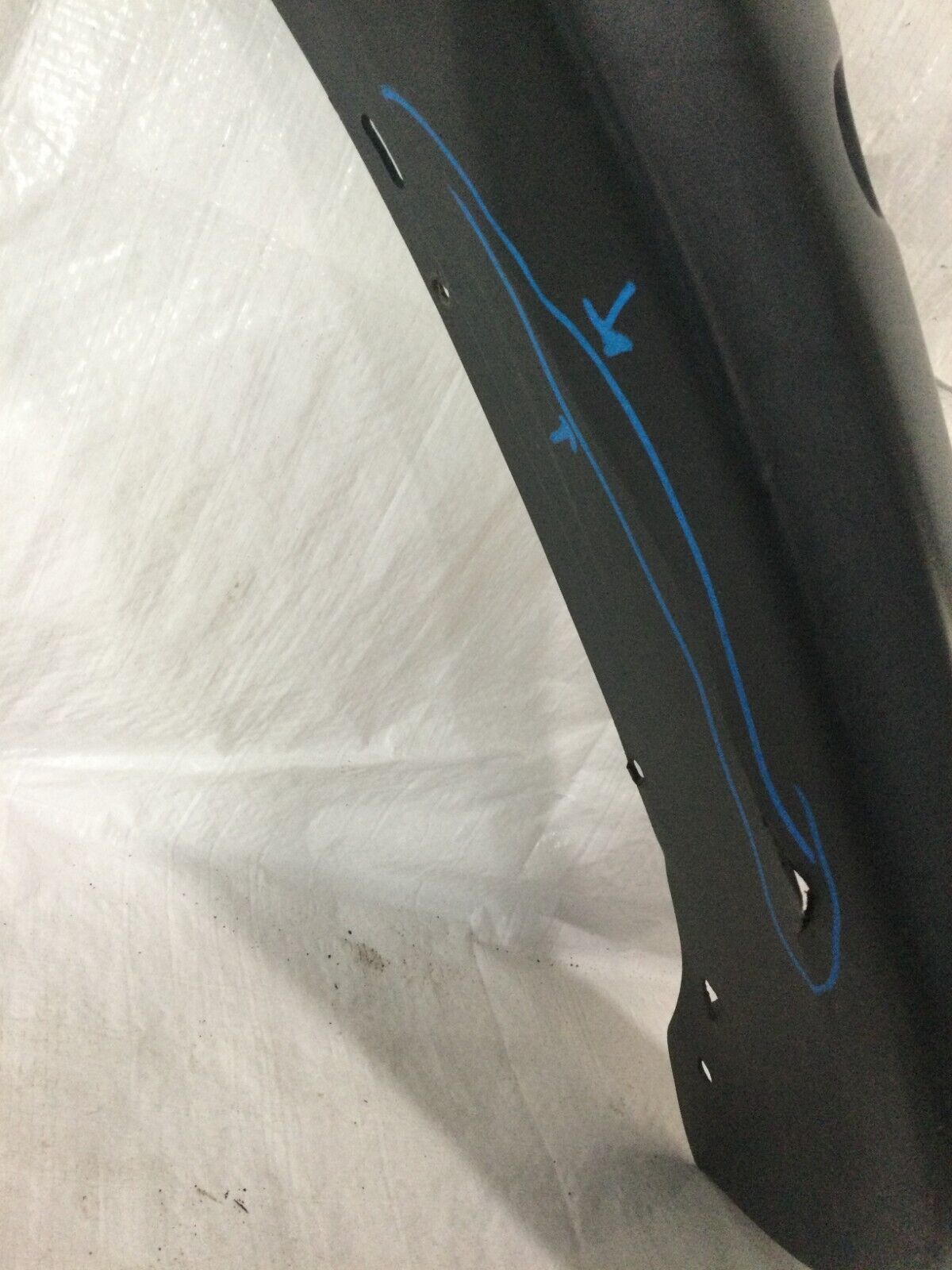2006 Dodge Ram 1500 Front Left Fender Flare OEM ( DAMAGE MARKED )