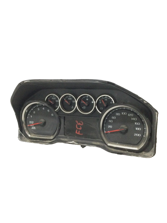 2021 Chevrolet Silverado 1500 Speedometer Gauges Instrument Cluster KPH 84960228