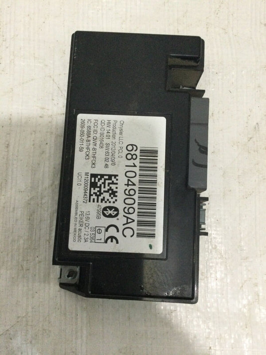 2012 Dodge Ram 3500 Communication Center Dash Module  68104909AC OEM
