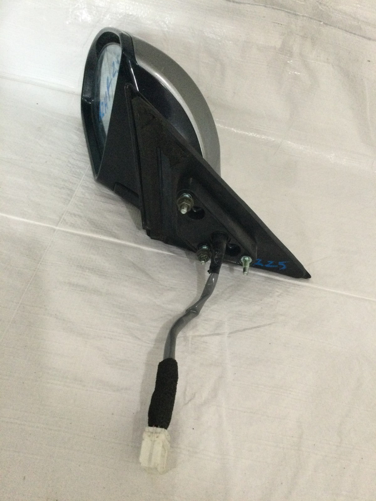 2003-2005 Infiniti FX35 FX45 LH Left Driver Mirror OEM MURAKAMI 7609 DAMAGED