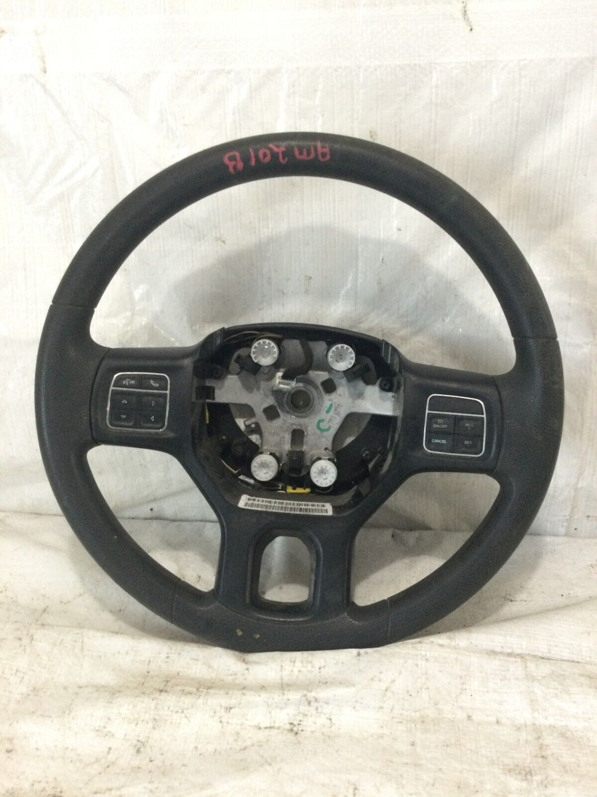 2018 Dodge RAM 3500 Strng Wheel W/ Control Buttons Black OEM