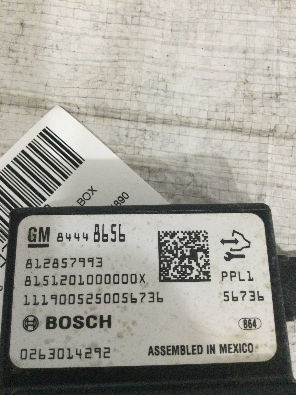 2019 Chevrolet Blazer Park Assist Control Module OEM 84448656