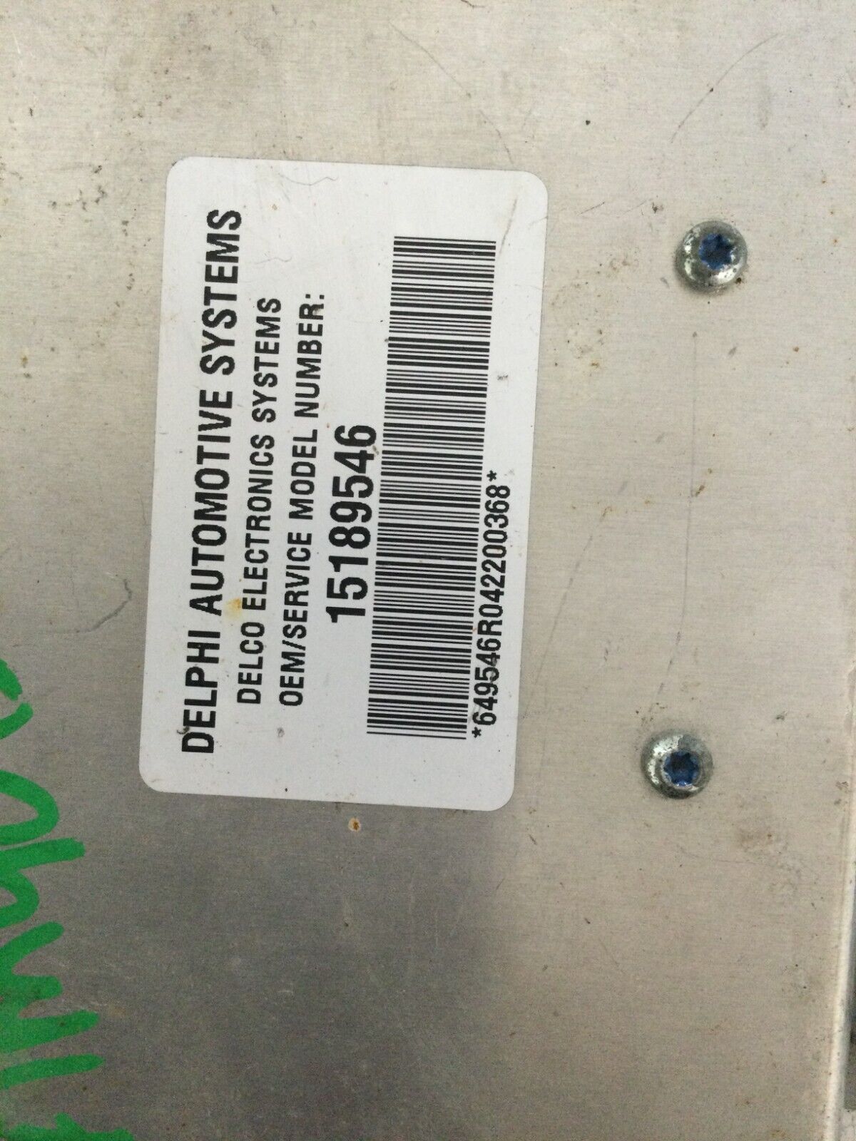 2003-2006 Cadillac Escalade EXT Suspension Control Module 15189546 OEM