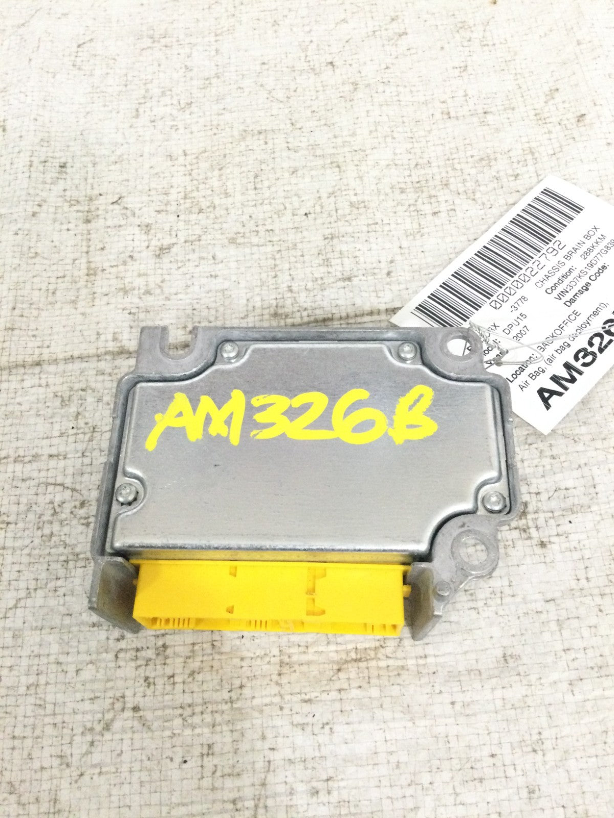 2007 Dodge Ram 1500 Occupant Restraint Module OEM 56043708AF