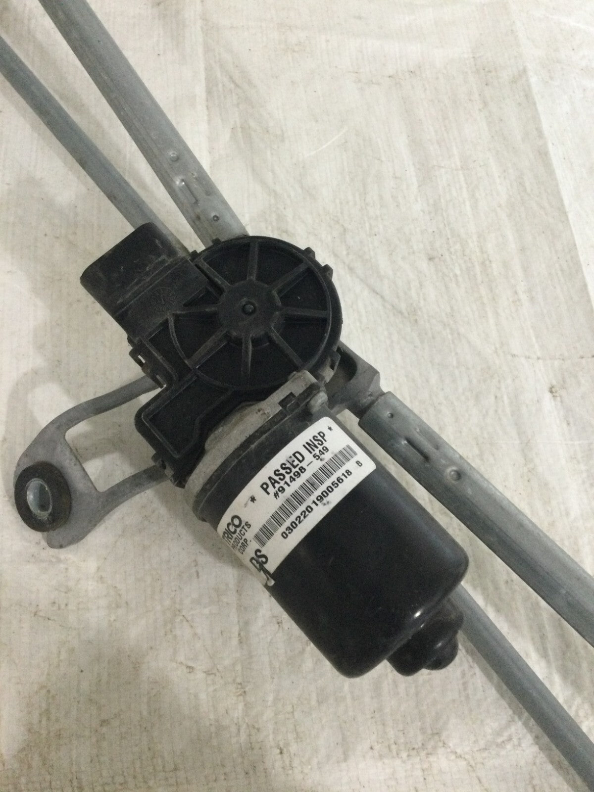 2019 Dodge Ram 1500 Windshield Wiper Motor W/ Linkage OEM 55372141AL