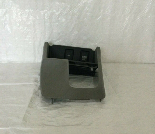2015 Honda Civic Center Console Storage Trim W/ Aux Power Outlet Switch OEM