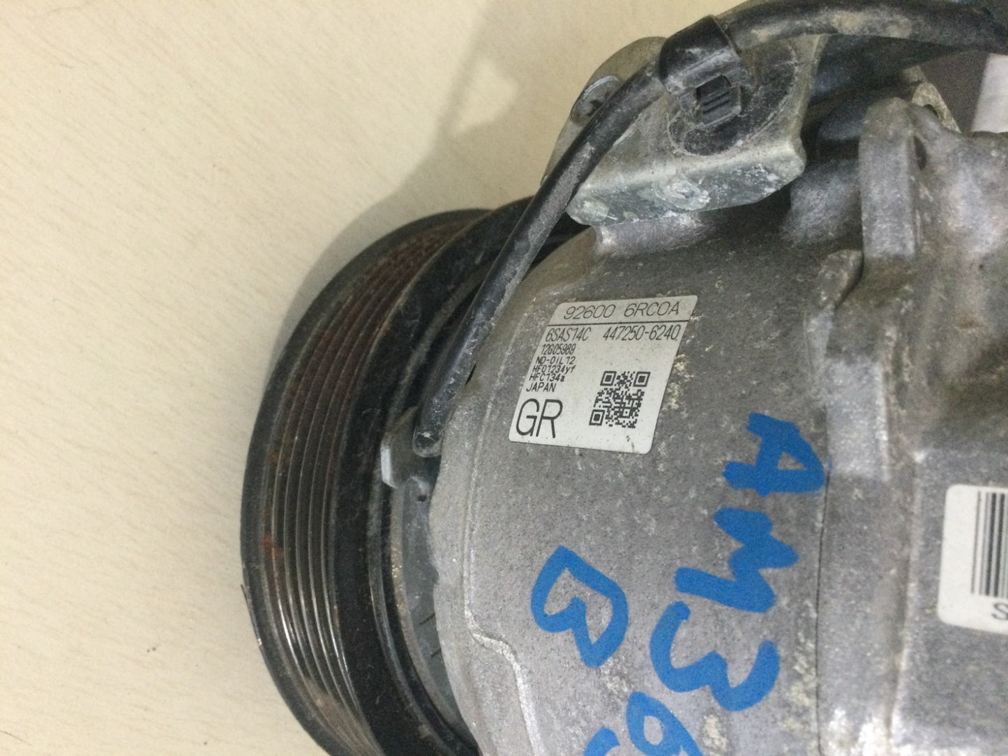 2024 Nissan Rogue 1.5L Compressor Air Conditioner OEM 92600 6RC0A