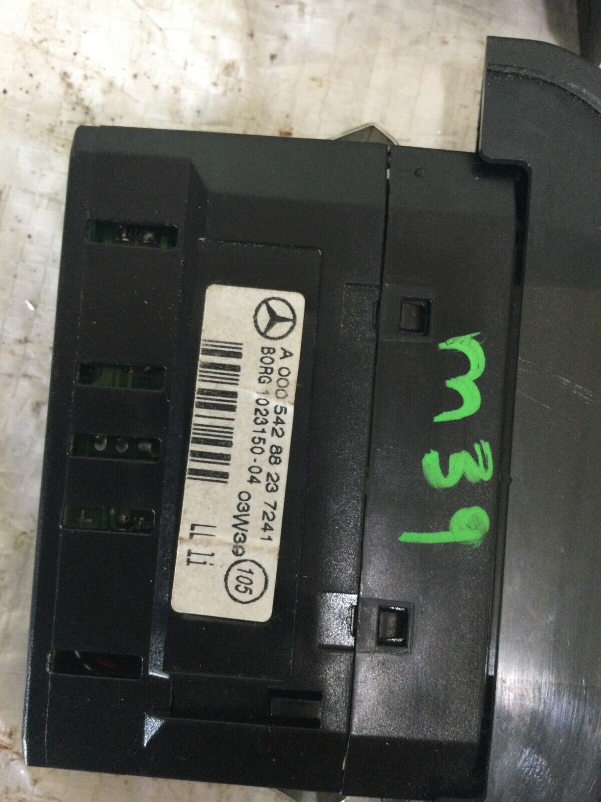 2004 Mercedes-Benz S430 Parking PDC sensor display screen Set A0005428823 OEM