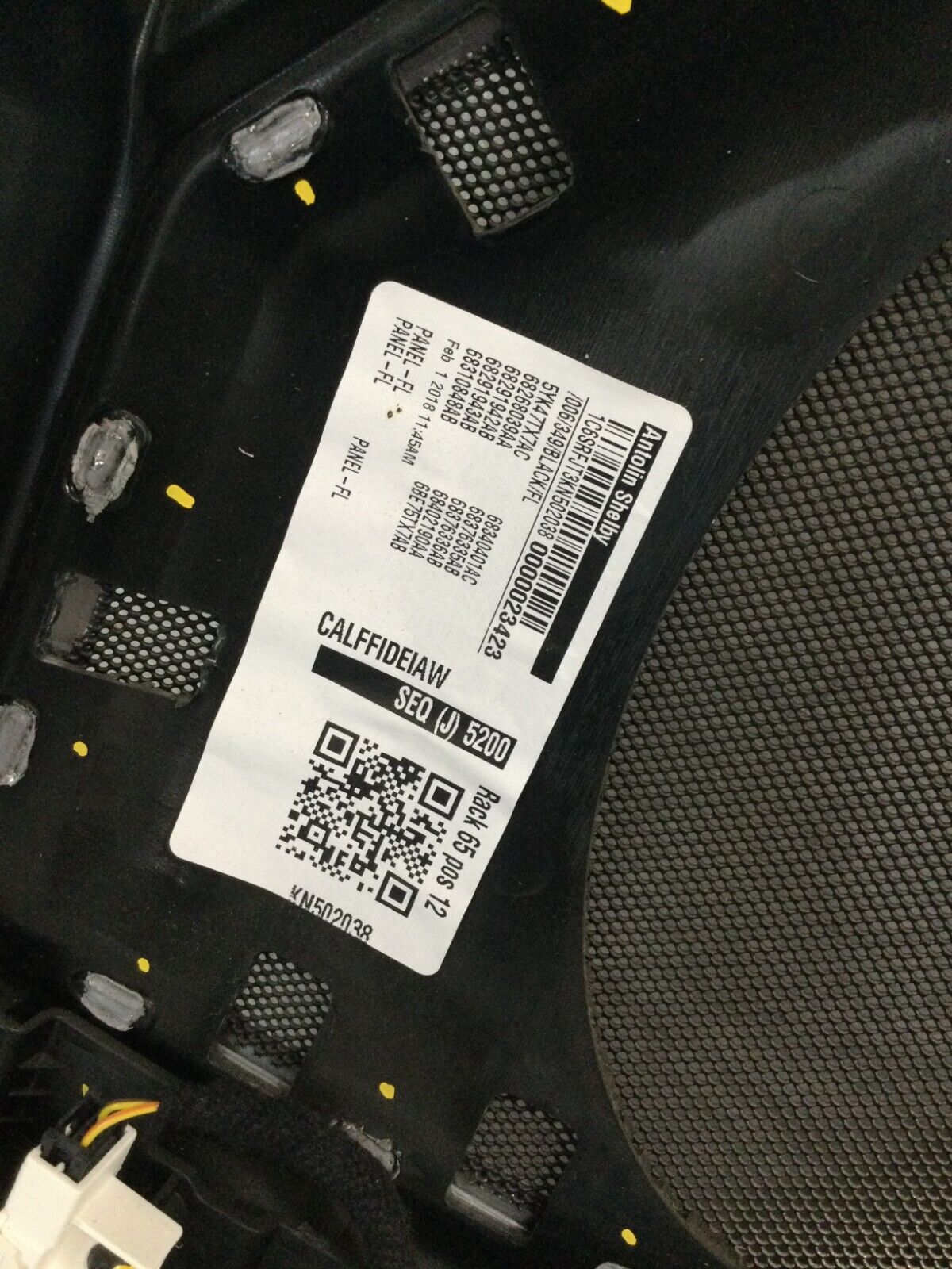 2019-2023 Ram 1500 Limited Crew Cab Front Left Door Trim Panel OEM LH