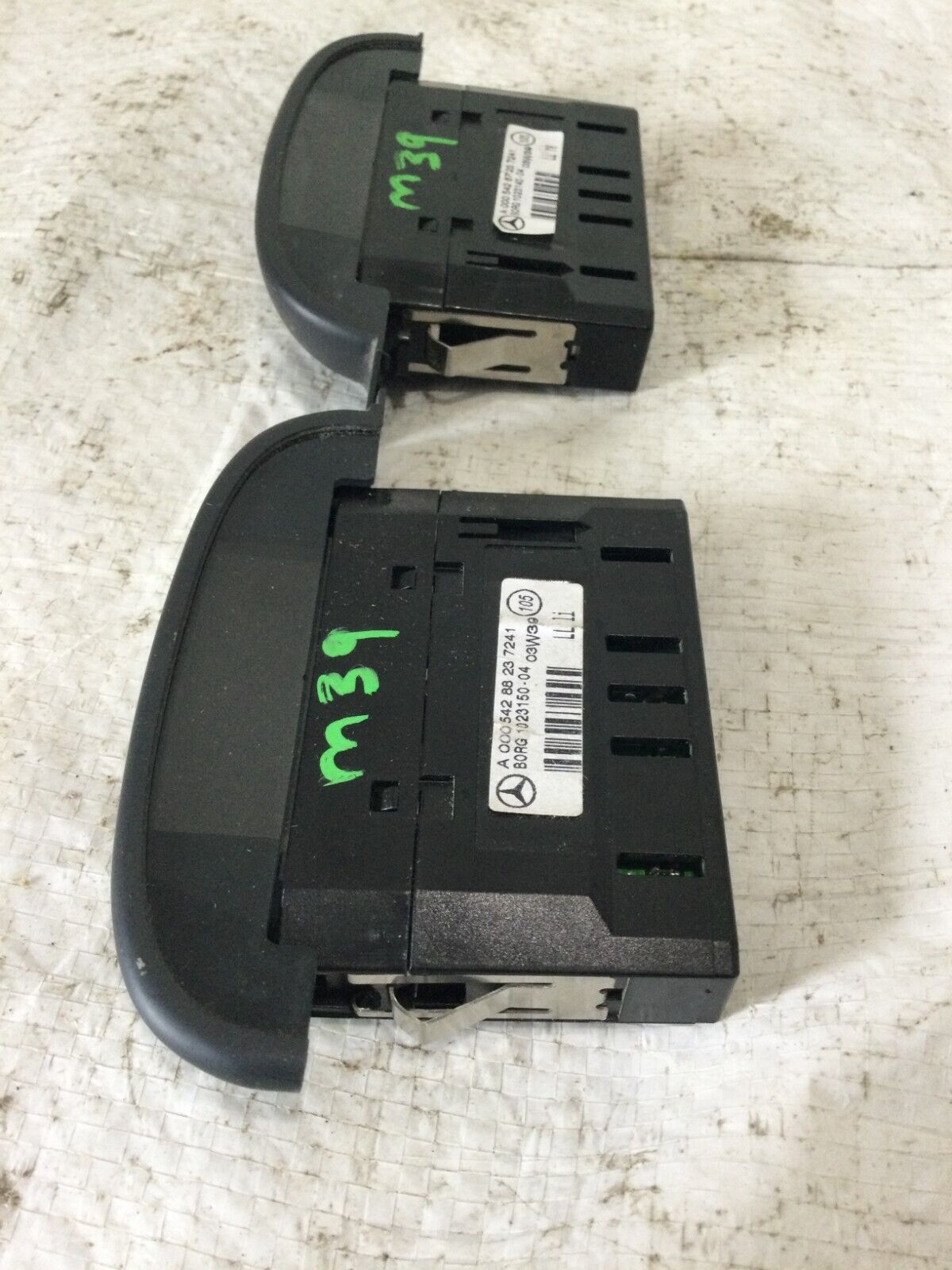 2004 Mercedes Benz S430 Dash Sensor Display Screen Set OEM