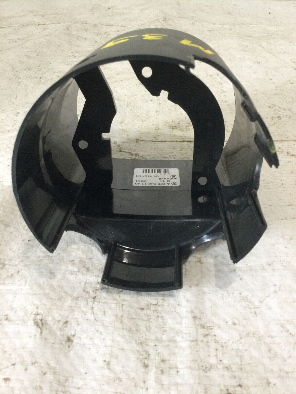 2004 Mercedes-Benz S-Class Steering Column Shroud Trim Cover A2205401145 OEM