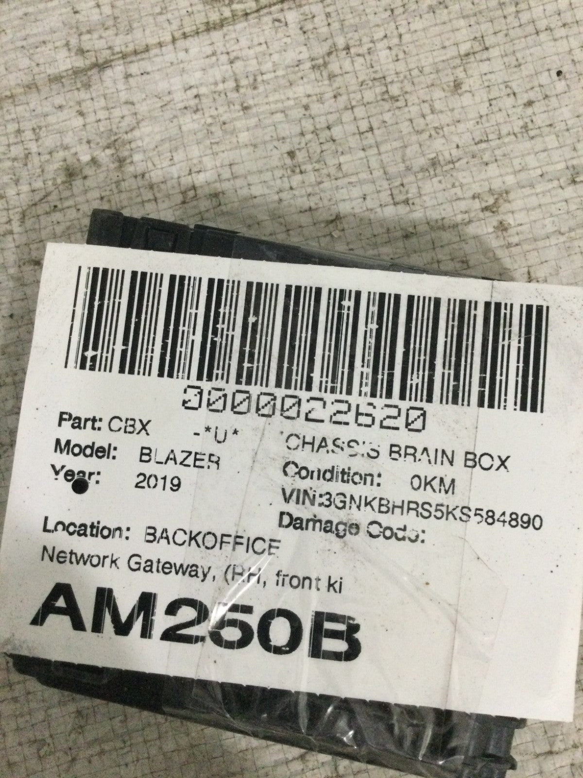 2019 Chevrolet Blazer Gateway Control Module OEM 13528616