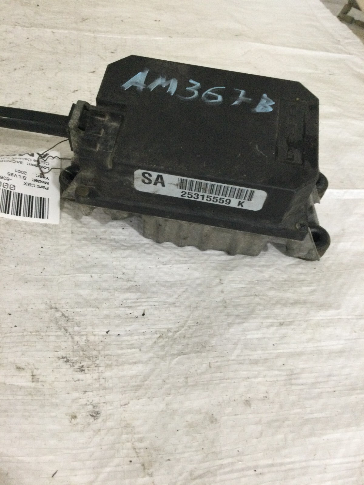 2001 Chevrolet Silverado 2500 Cruise Control Module 25315559 OEM