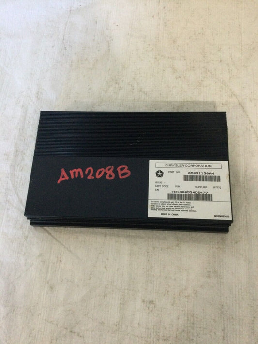2014-2016 Dodge Ram 1500 Pickup Audio Amplifier 05091130AN OEM