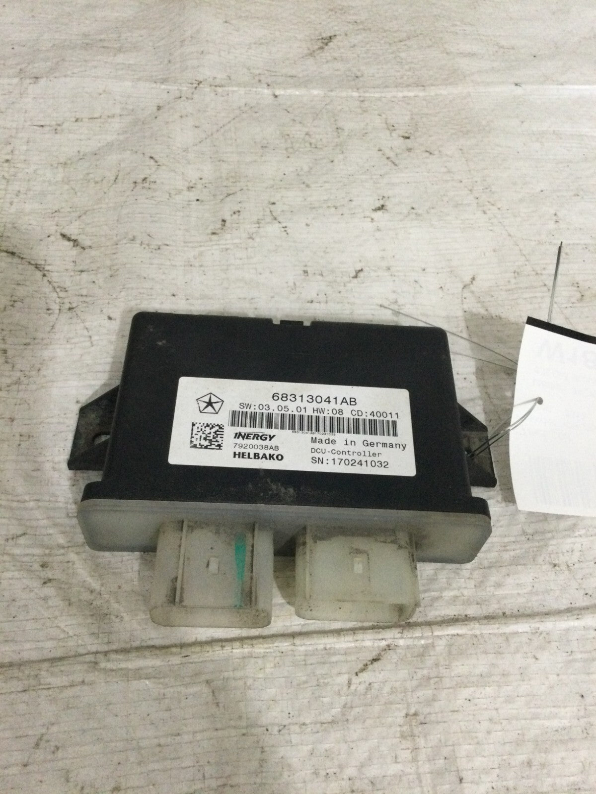 2017 Dodge Ram 3500 6.7L Diesel Exhaust Fluid Module 68313041AB OEM