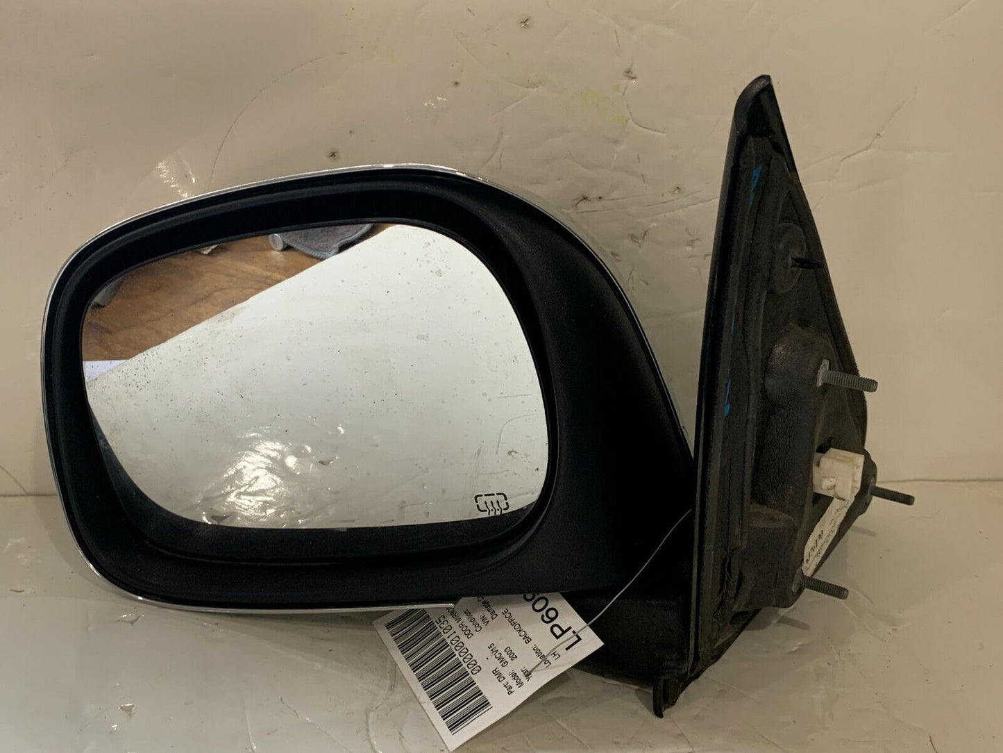 2002-2008 Dodge Ram 1500 Power Heated Chrome Cover Mirror Left Driver OEM