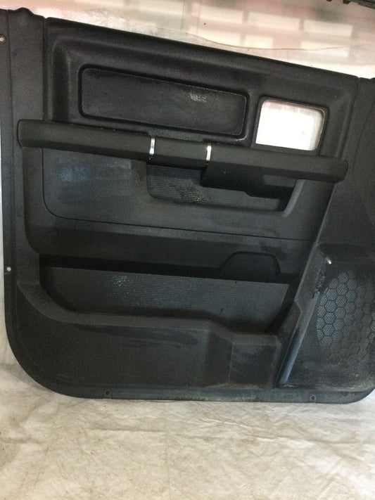 2010 Dodge Ram 1500 LH Driver Side Front Door Trim Panel OEM