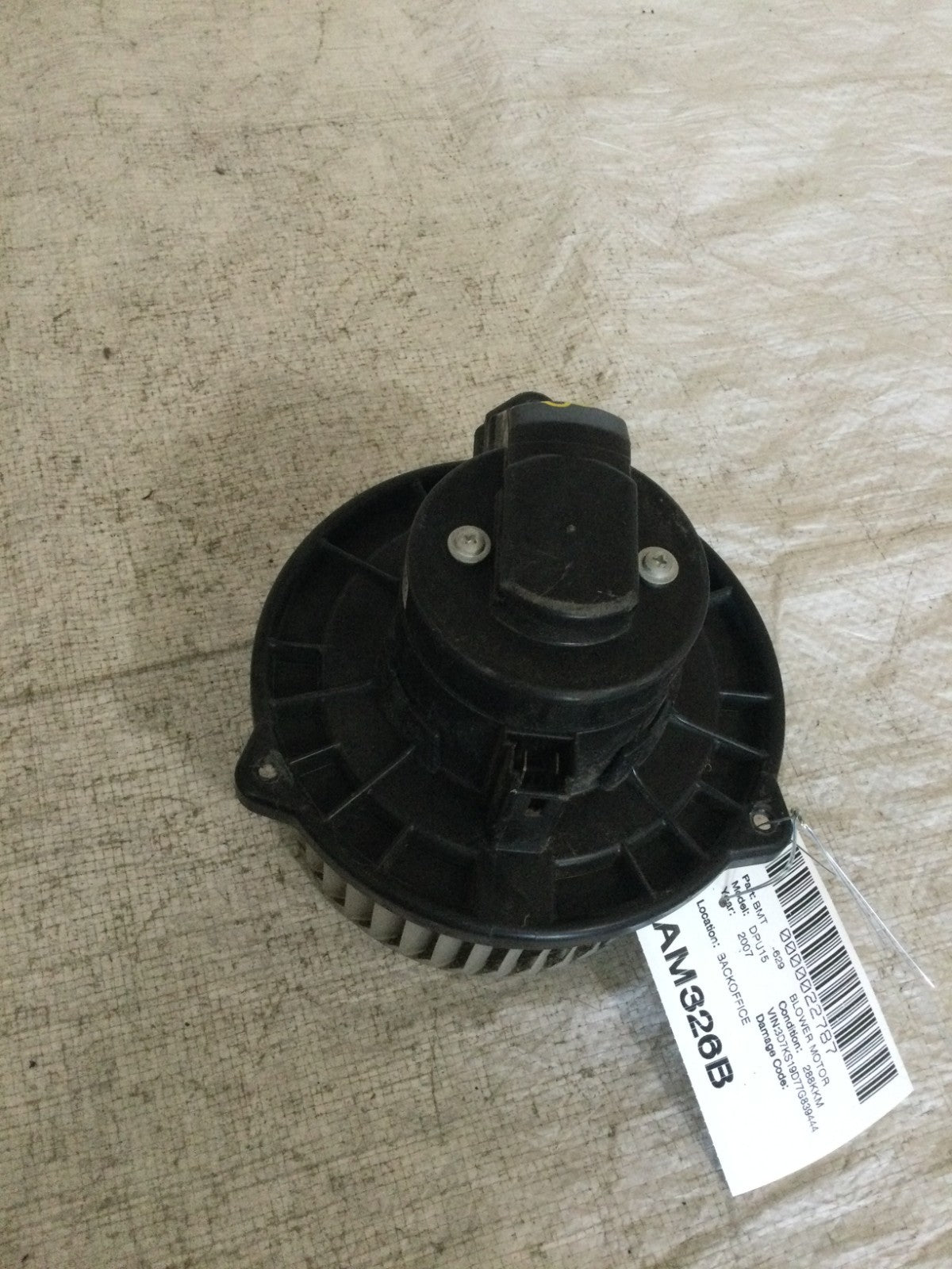 2007 Dodge Ram 1500 Blower Motor OEM AY166100-0393