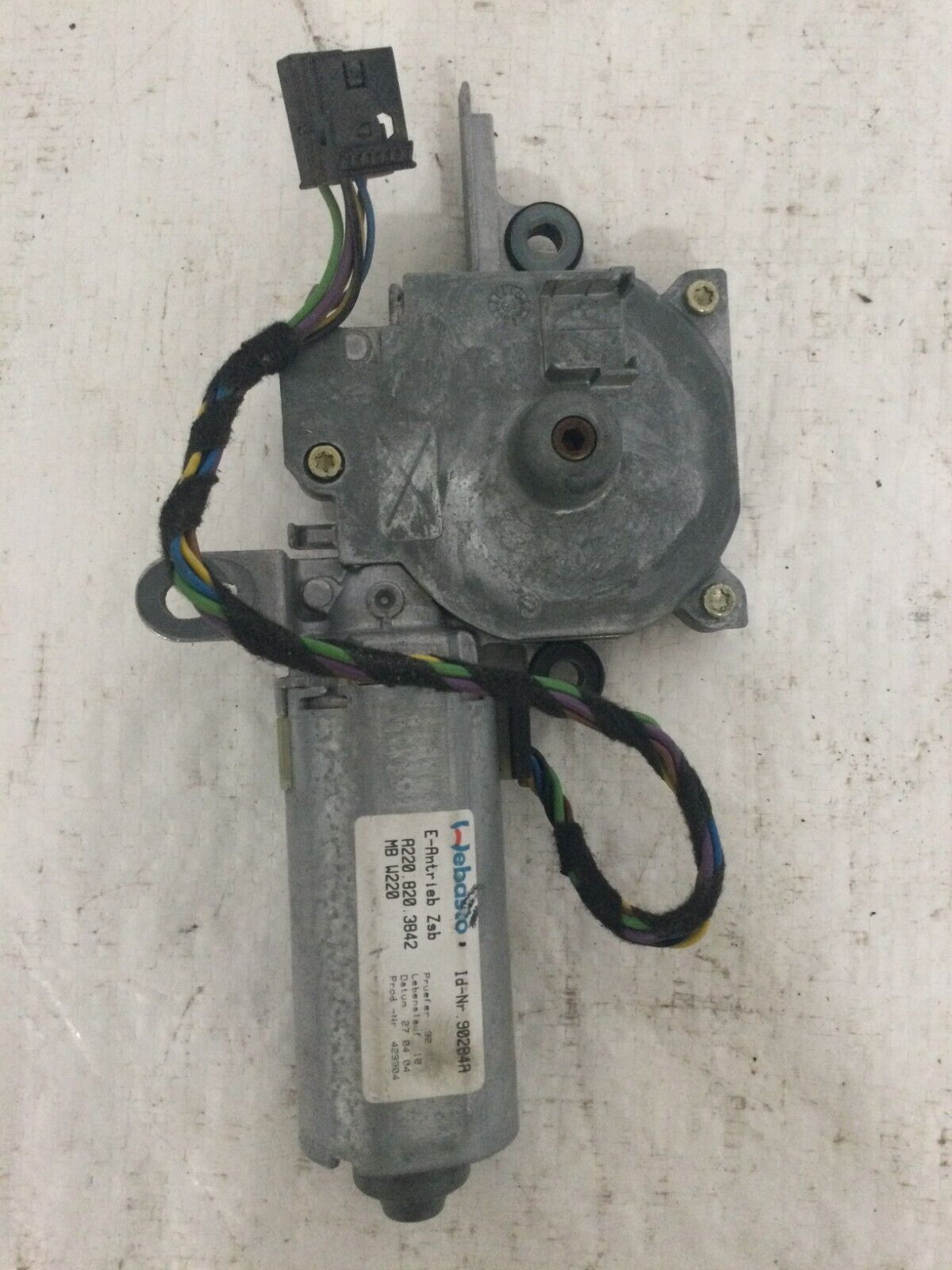 2004 Mercedes Benz S430 SunRoof Motor OEM