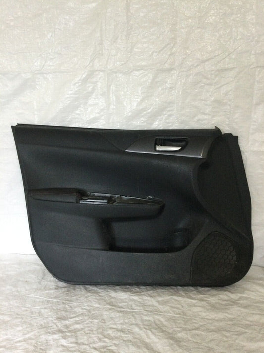 2012 Subaru Impreza Front Left Driver Door Trim Panel OEM LH